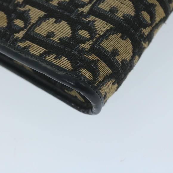 Christian Dior Trotter Canvas Shoulder Bag Navy Auth ep2928 - Picture 16 of 16